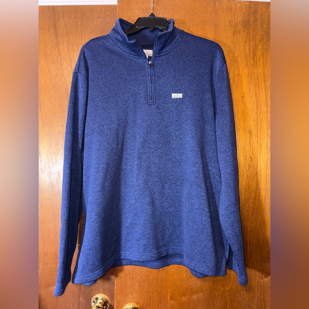Classic Blue Quarter-Zip Pullover